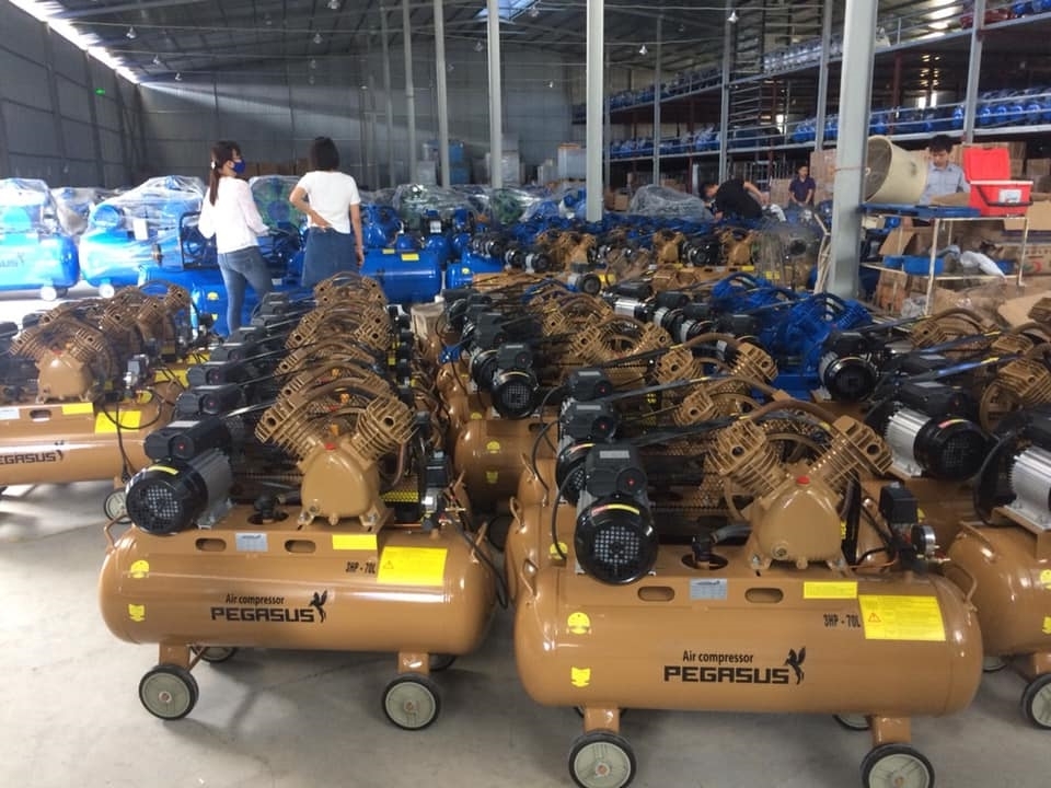 Máy nén khí dây đai PEGASUS TM-W-0.36/8-230L(220V)